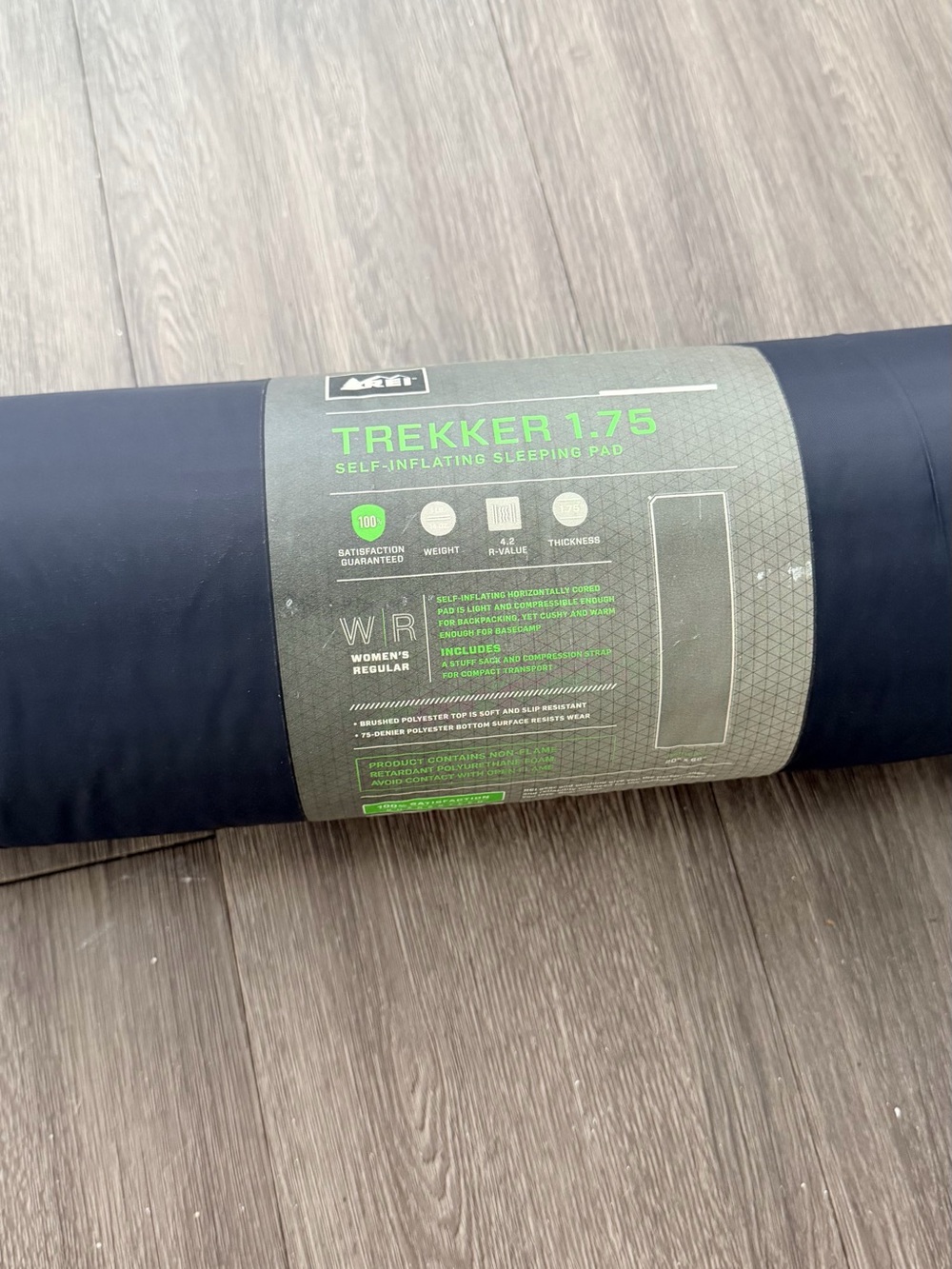 REI Trekker 1.75 self inflating sleeping bag
